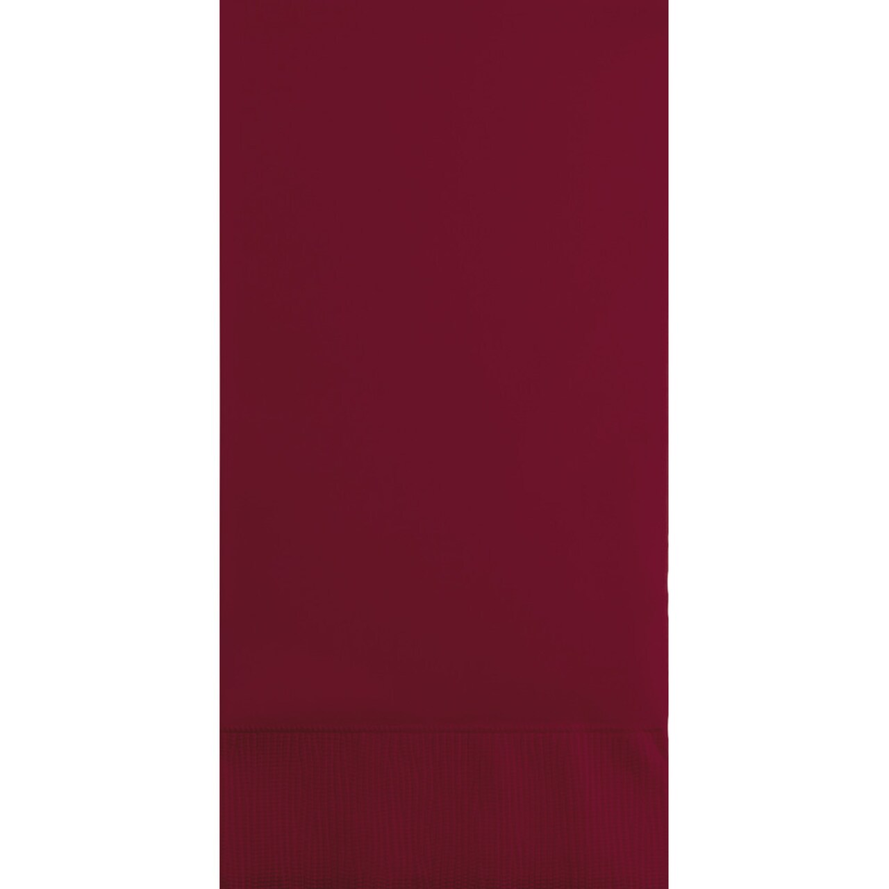Party Central Club Pack of 192 Burgundy Solid 3-Ply Disposable Party Napkins 8&#x22;